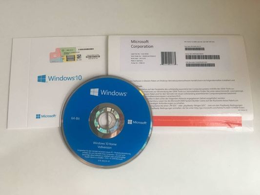 متعدد اللغات Windows 10 Home OEM DVD التعبئة مع ملصق COA