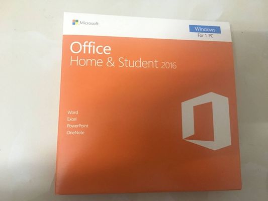 1 قطعة حزمة Microsoft Office 2016 مفتاح البيع بالتجزئة للمنزل والطالب